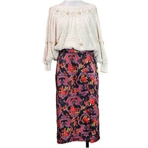 Vintage International Apparel Grannycore Cottage Core Knit Oversized Sweater